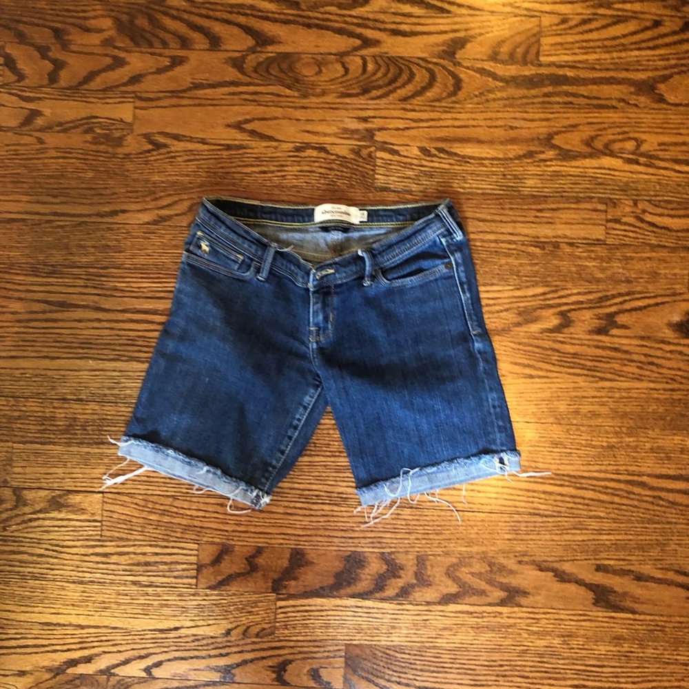 Abercrombie kids girls jean shorts size 16y